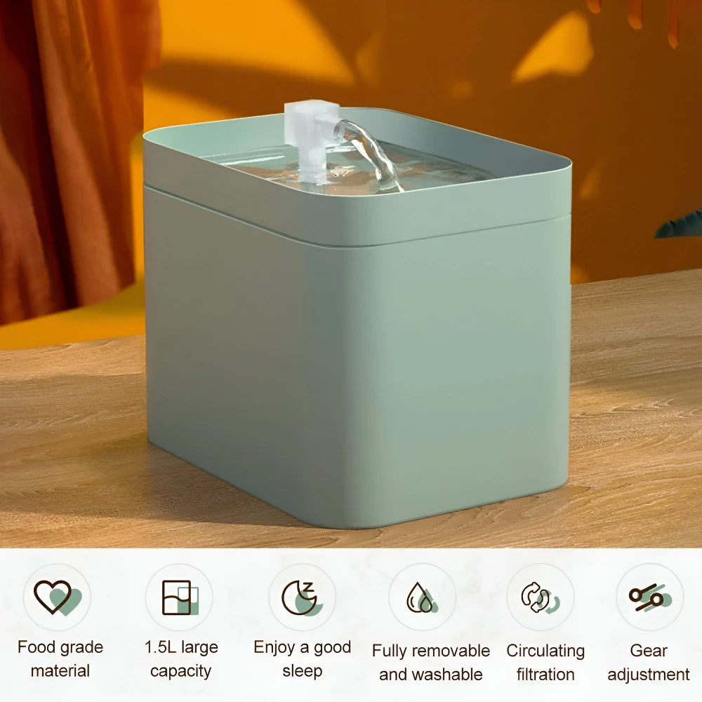 Ultra-Quiet Automatic Pet Water Fountain