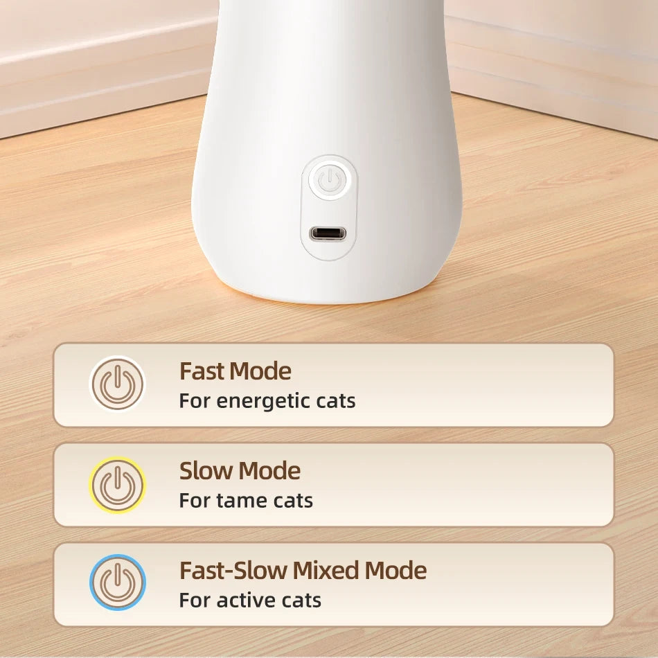 Interactive Automatic LED Laser Toy for Cats - USB Rechargeable