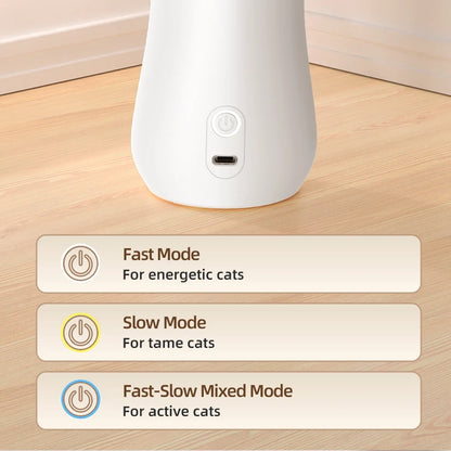 Interactive Automatic LED Laser Toy for Cats - USB Rechargeable