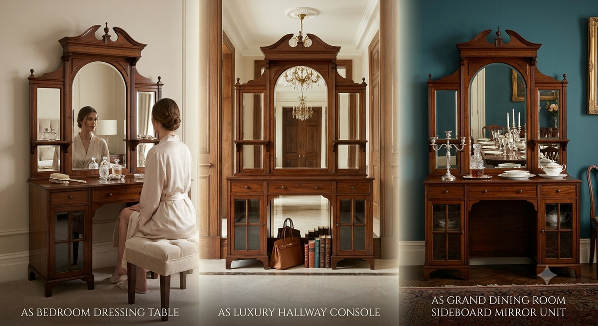 Versatile Antique Sideboard – Dresser, Chiffonier & Hallway Console