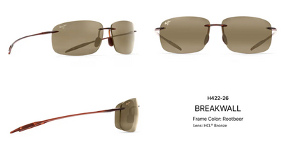 Maui Jim Polarized Sunglasses - Breakwall