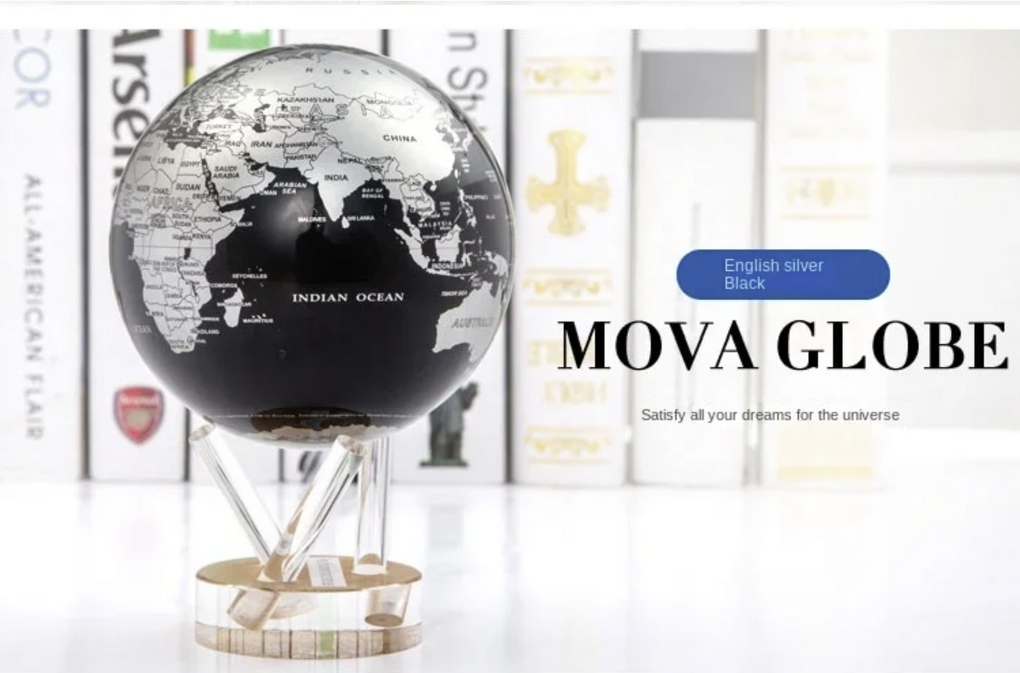 Mova Light Energy Rotation Levitation Globe