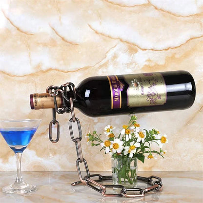 Creative Bottle Suspended Chain Holder