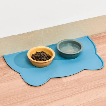 Silicone Waterproof Pet Feeding Mat for Dogs and Cats