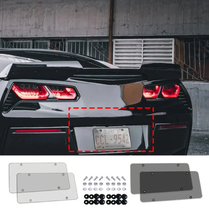 Car License Plate Rack