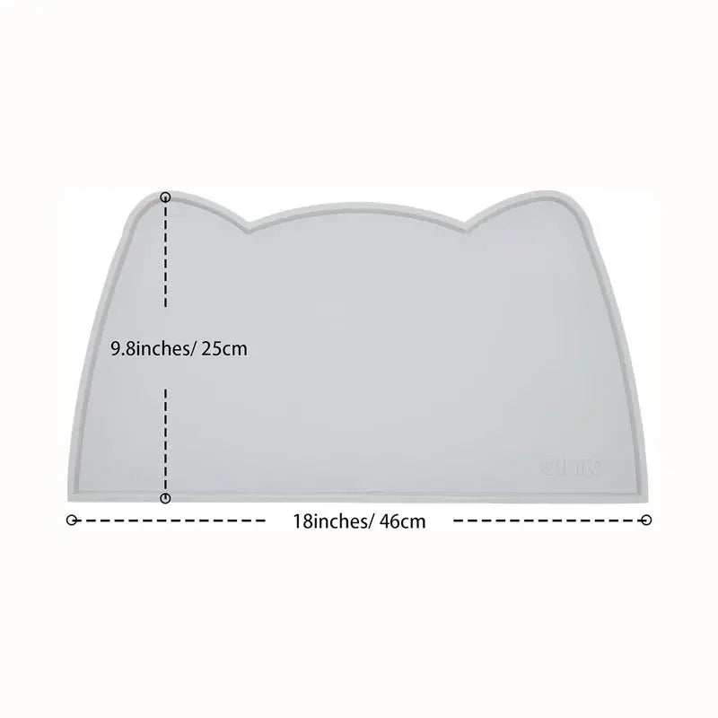 Silicone Waterproof Pet Feeding Mat for Dogs and Cats