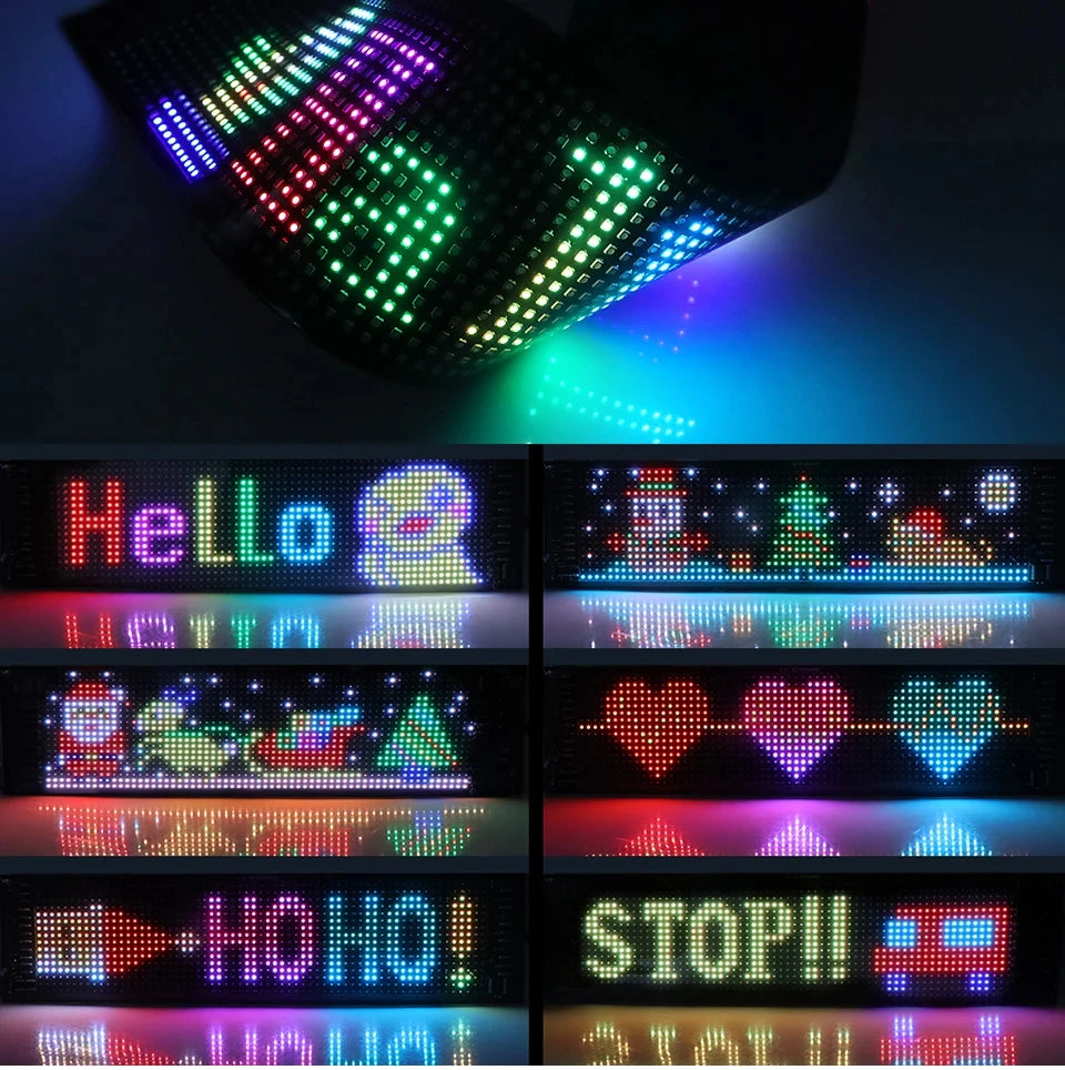 LED Matrix Pixel Flexible Panel - RGB Pattern