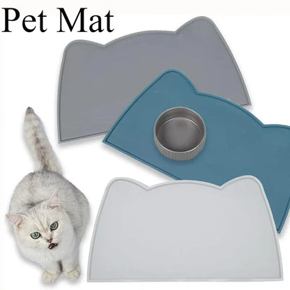 Silicone Waterproof Pet Feeding Mat for Dogs and Cats