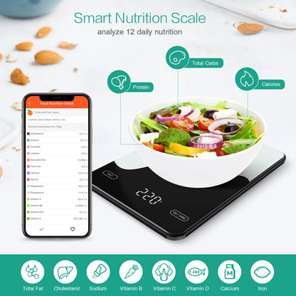 Digital Smart Food Scale with Nutrition Calculator