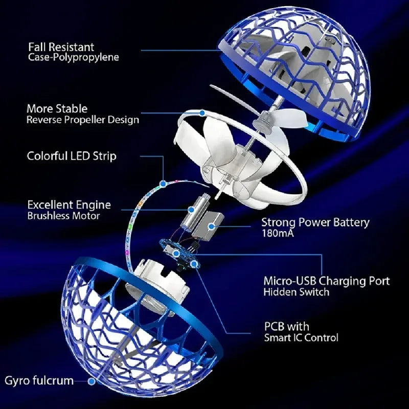 Flying Ball Boomerang Drone