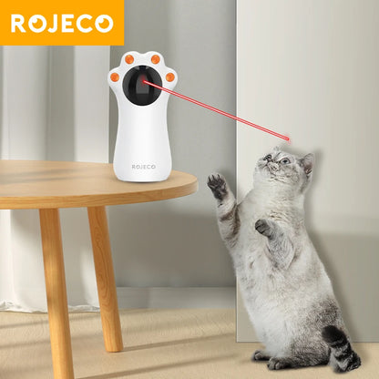 Interactive Automatic LED Laser Toy for Cats - USB Rechargeable