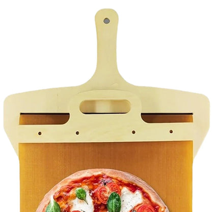 Wooden Sliding Pizza Peel Shovel